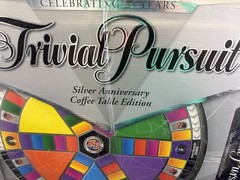 BRAND NEW! Vintage 2005 silver anniversary edition tabletop Trivial Pursuit game