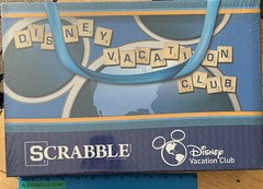 NEW & SEALED Disney Vacation Club SCRABBLE 2014 Hasbro USAopoly DVC rare game
