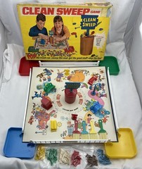 1967 Clean Sweep Game by Schaper Complete in Good Condition FREE SHIPPING