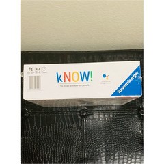 NWT Ravensburger kNOW! Trivia Game 10/16+ 3-6 Players Open Time
