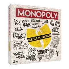 WU-TANG CLAN CREAM LIMITED EDITION MONOPOLY BOARD GAME – NEW IN BOX!! RZA + GZA