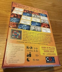 Czech Games Edition Vlaada Chvatil Codenames Top Secret Word Card Board Game Vd9