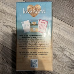 Love Island Party Game Brand New and Sealed Never Have I Ever Adult Game Trivia