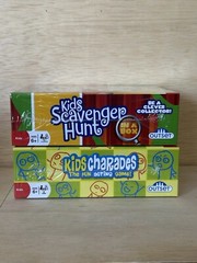 1-Kids Charades by Outset Media Ages 6+ & 1-kids Scavenger Hunt -Sealed Games