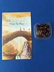 Roam Ryan Laukat Red Raven + Metal Coins + Gem Maps + Animals Promo + Sleeved