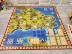 2011 Lancaster Board Game Queen Games Matthias Cramer Strategy Complete