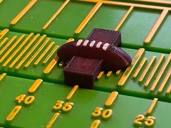 NEW VERSION! Paydirt/Bowl Bound Game Pieces (football/yardage markers only)