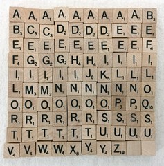1990 Scrabble Deluxe Travel Edition Crossword Game No. 4121 EUC Complete
