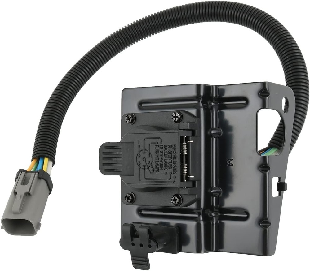 4 & 7 Pin Trailer Tow Wiring Harness Plug Compatible with 2002-2004 Super Duty