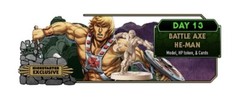 CMON KSE BATTLE AXE HE-MAN MASTERS OF THE UNIVERSE CLASH FOR ETERNIA Board Game