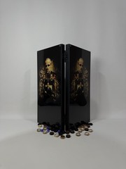 The Godfather Backgammon Board – Handmade Ash Wood & Glass Set, Luxury Gift