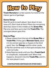 Trash Monsters – Card Game, Easy Number Sequencing Game with Fun Monsters | A…