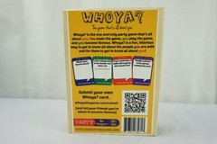 WhoYa? The Game That’s All About You Ages 12 and Up 4+ Players