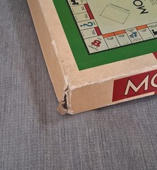 VINTAGE 1961 MONOPOLY GAME PARKER BROTHERS USA REAL ESTATE TRADING COMPLETE