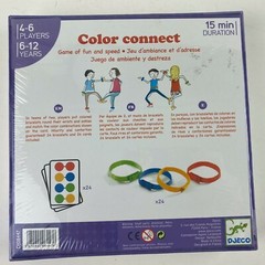 NIB Djeco Color Connect Game of fun and skill for Ages 6-12 years NEW