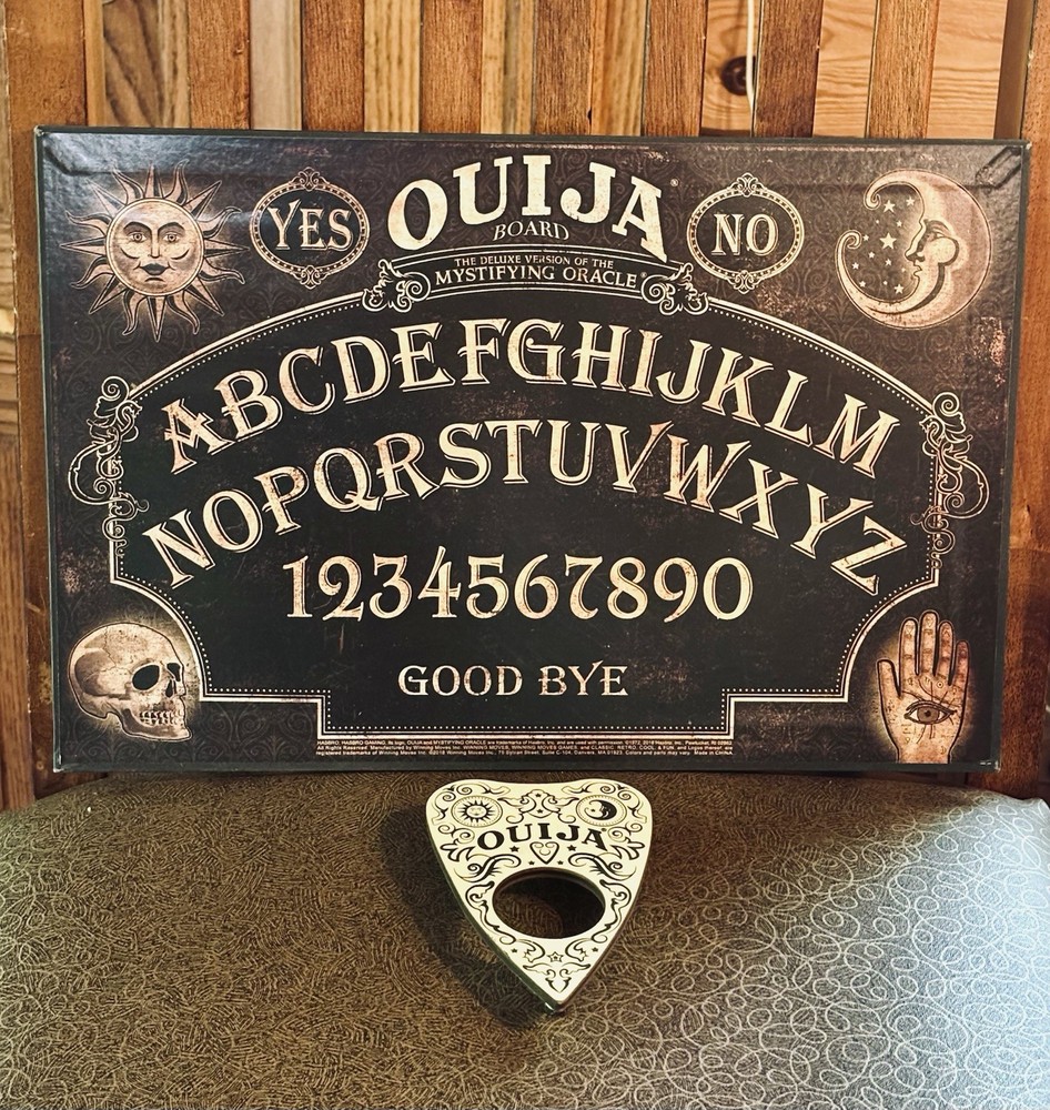 Ouija Board Game 2018 Hasbro With Wood Planchette – Damaged Box