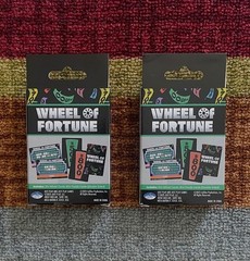 Wheel of Fortune MINI Fast Action Word Game 2-Pack Set