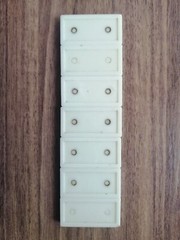 Vintage Domino game, USSR production of the 80s, box size 16×5 cm.