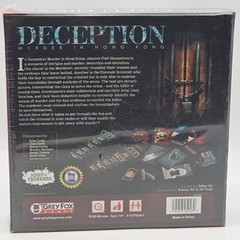 Deception Murder In Hong Kong Board Game Grey Fox Games Jolly Thinkers Sealed