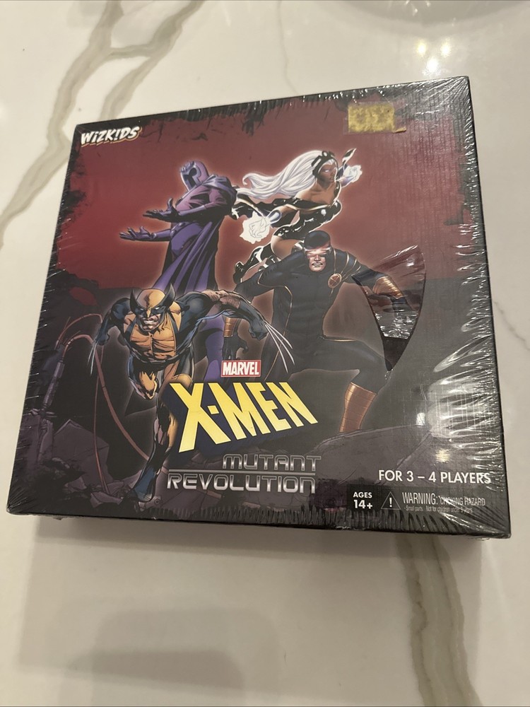 X-Men Mutant Revolution Board Game Wizkids Neca Marvel New Sealed Strategy