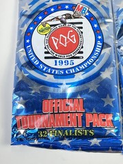 Vintage Pogs World Pog Federation 1995 US Championship Tournament Pack X2 Sealed