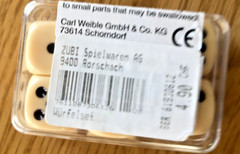 Dice Plate #30cm Natural Games