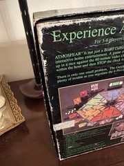 Vintage 1995 Mattel Atmosfear The Harbingers Horror VHS Board Game Near Complete