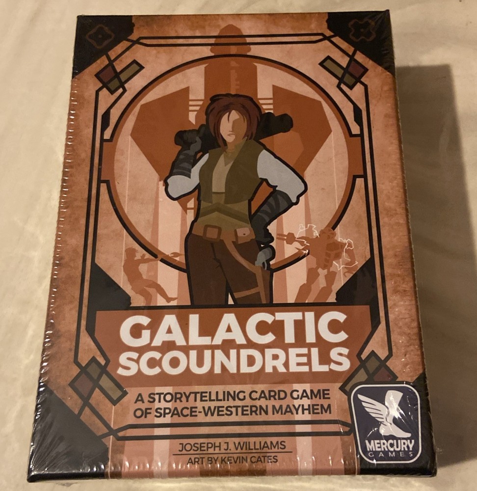 Mercury Boardgame Galactic Scoundrels Box SEALED