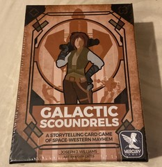 Mercury Boardgame Galactic Scoundrels Box SEALED