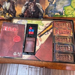 Risk The Game of Strategic Conquest Hasbro Gaming Complete