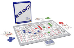 SEQUENCE- Original SEQUENCE Game with Folding Board, Cards and Chips by ( Packa