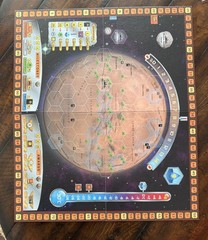 Terraforming Mars Board Game Plus Acrylic Player Card Overlays