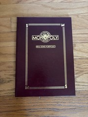 1991 Franklin Mint Monopoly Collector’s Edition Wooden Luxury Game See Pictures