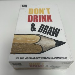 Don’t Drink and Draw By University Games – Fun Party Games – NEW & SEALED