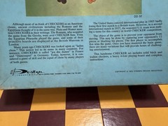 Dynamic Checkers 1972 Great Vintage Condition Solid Birch And Walnut Checkers