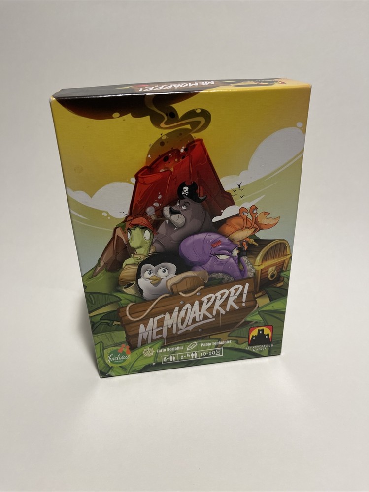 Memoarrr! Memory Strategy Pirates Board Game Stronghold Games