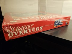 VINTAGE Scrabble Overturn Board Game COLECO Games New Sealed Word Strategy