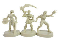 HeroQuest: 8x UNDEAD Minis & Cards NEW!!