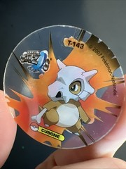 Rare Vtg Pokemon Cubone Marowak Crystal Tazos Taso Pogs Mexico Cheetos Doritos