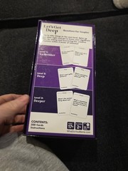 Lets Get Deep Questions For Couples Game Card Game For Date Night Opened Box