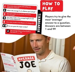 Average Joe Party Game 600 Questions Family Friends Ages 8+ 3-6 Players