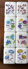 American Mahjong Set •160 Melamine Tiles •Racks •Storage Satchel