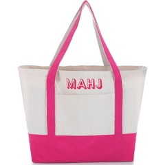 Sunnymove Extra Large American Mahjong Tile Bag Pink 25.2×14.17×9.06 in