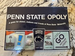 Penn State Opoly Monopoly Game Edition Nittany Lions Late for the Sky – SEALED!!
