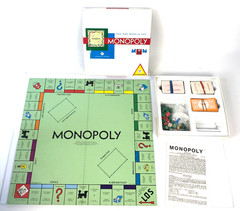 Vintage Monopoly Boardgame Piatnik Austria Edition 1961 Complete Parker Bros.