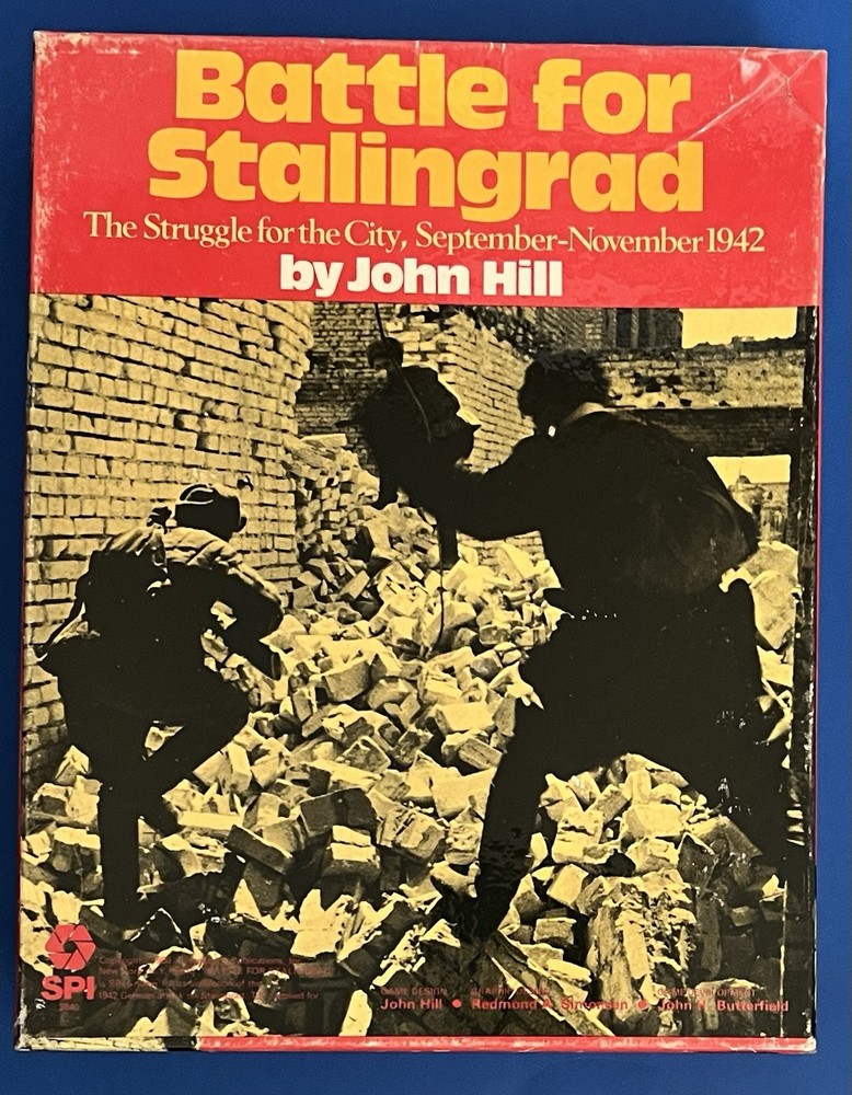 Battle for Stalingrad by John Hill. SPI, 1980. Punched VG/EX