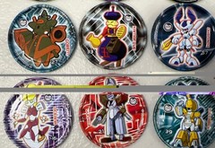 Medabots Metal Tazos Metalix/ Pogs. Sabritas. Lot Of 23. Metabee