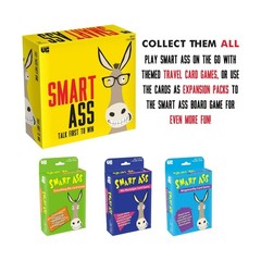Smart A** ’90s Card Game from University Games, Ages 12 and Up, 2 or More Player