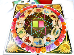 1967 Madame Planchette Horoscope Board Game Selchow Righter Complete CIB w Box