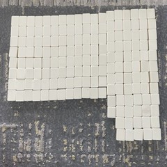 VTG American Mah Jongg Set Taiwan 166 Tiles 1986 Wright-Patt 1996-98 NMJL Cards